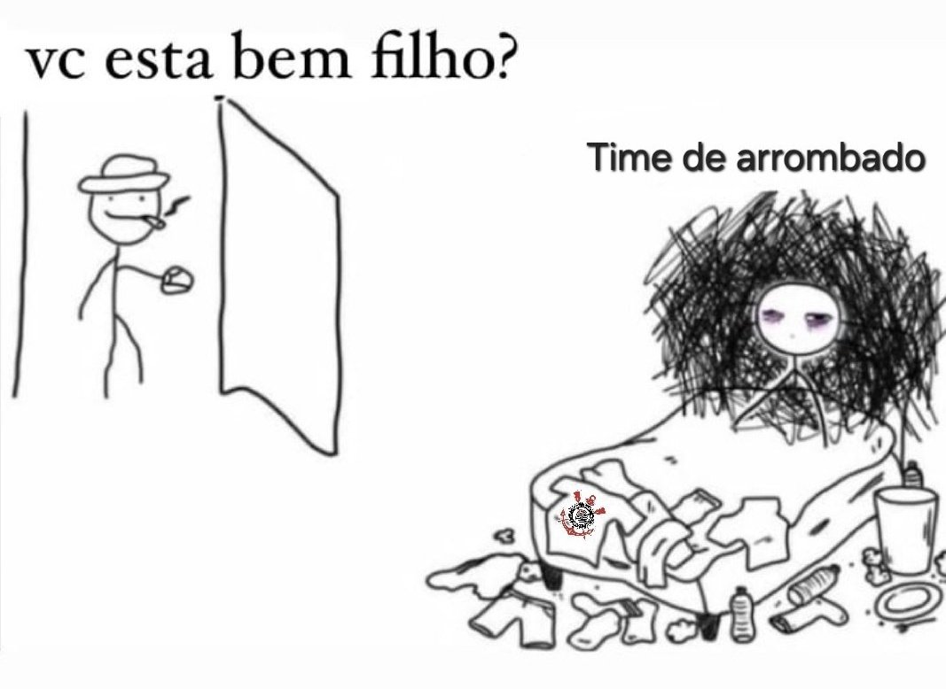 Minha expectativa era de ir dormir feliz hoje, ir tranquilo pro jogo de volta... Só esqueci que o time que torço se chama CORINTHIANS