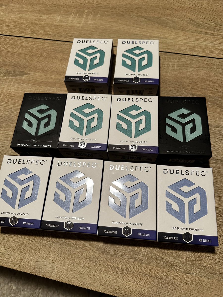 greatest care package ever from the smoothest sleeves ever. Thank you Duelspec for adding me on the affiliate team!! If ya want 10% off your order, use code “JALJAYYO”