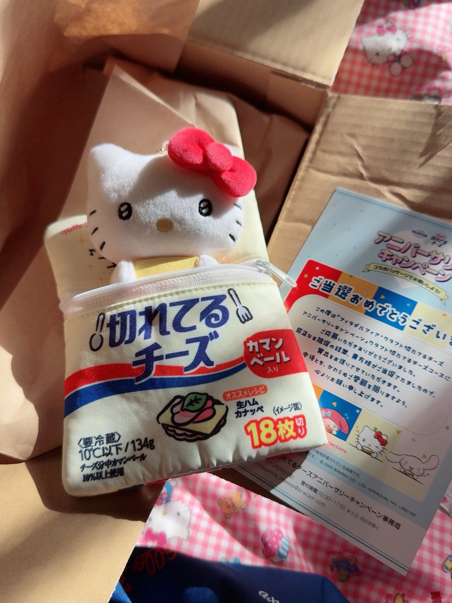 非売品・激レア】ハローキティクラフト切れてるチーズアニバーサリー