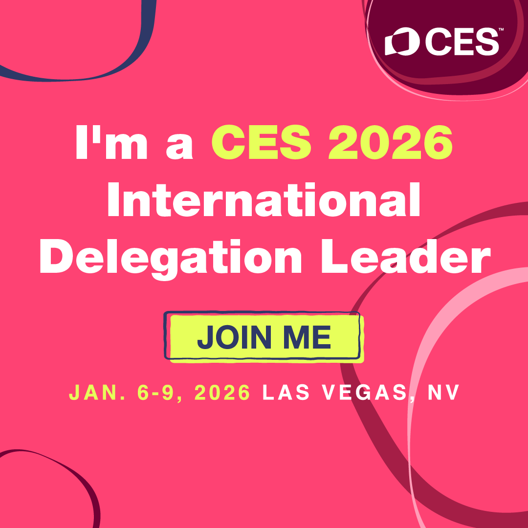 IVS_Official's tweet photo. 【CES2026｜IVS公式国際代表団 無料パス】
この度、IVSはCES公式International Delegation Leaderに認定されました。

CES2026（1/6–9・米国ラスベガス）参加予定の方へ、通常$350のパスを無料でご案内します。

🔽希望者は12/22(月)までに下記フォームよりご応募ください：
https://t.co/89EfCyIVcz