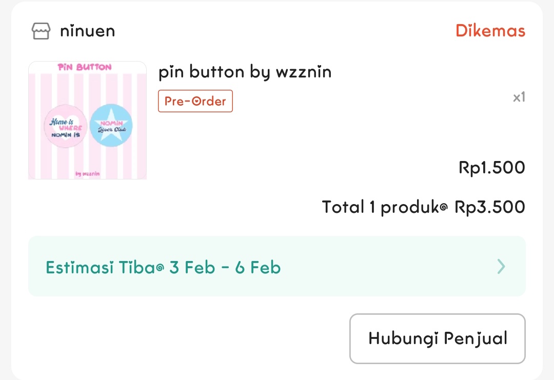 bibelpingu's tweet photo. @wzznin baru kali ini co santai banget tapi dapet, setelah pouch folded griptok gagal, akhirnya dpt juga😭🫶 https://t.co/L8vs4mQa1s