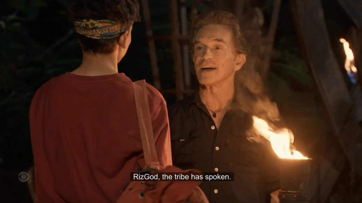 Has to be within the top 20 most ridiculous things Jeff Probst has said in 25 years of #Survivor49