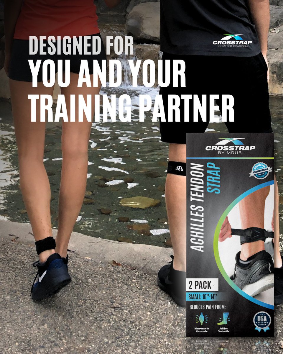 MDUBActive's tweet photo. Training is easier when you don’t do it
alone.
Pushing through soreness? Falling off routine? You’re
not the only one.
Meet the MDUB 2-Pack Achilles Strap — designed for
you and your training partner.

#mdubathletics #mdubactive #fitnessmotivation
#FitnessRecovery #Crosstrap https://t.co/8owjX6unnG