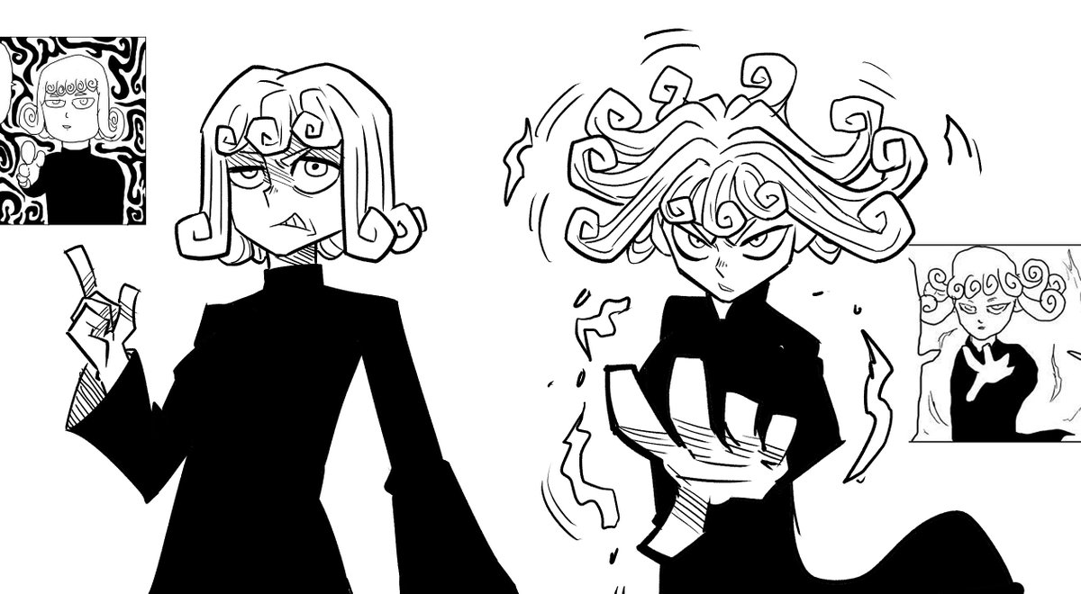 Webcomic Tatsumaki redraws