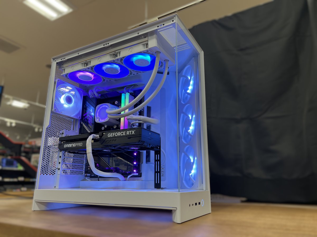 ☆お客様ご依頼のPCが完成しました☆ CPU #AMD Ryzen 9 9950X3D GPU