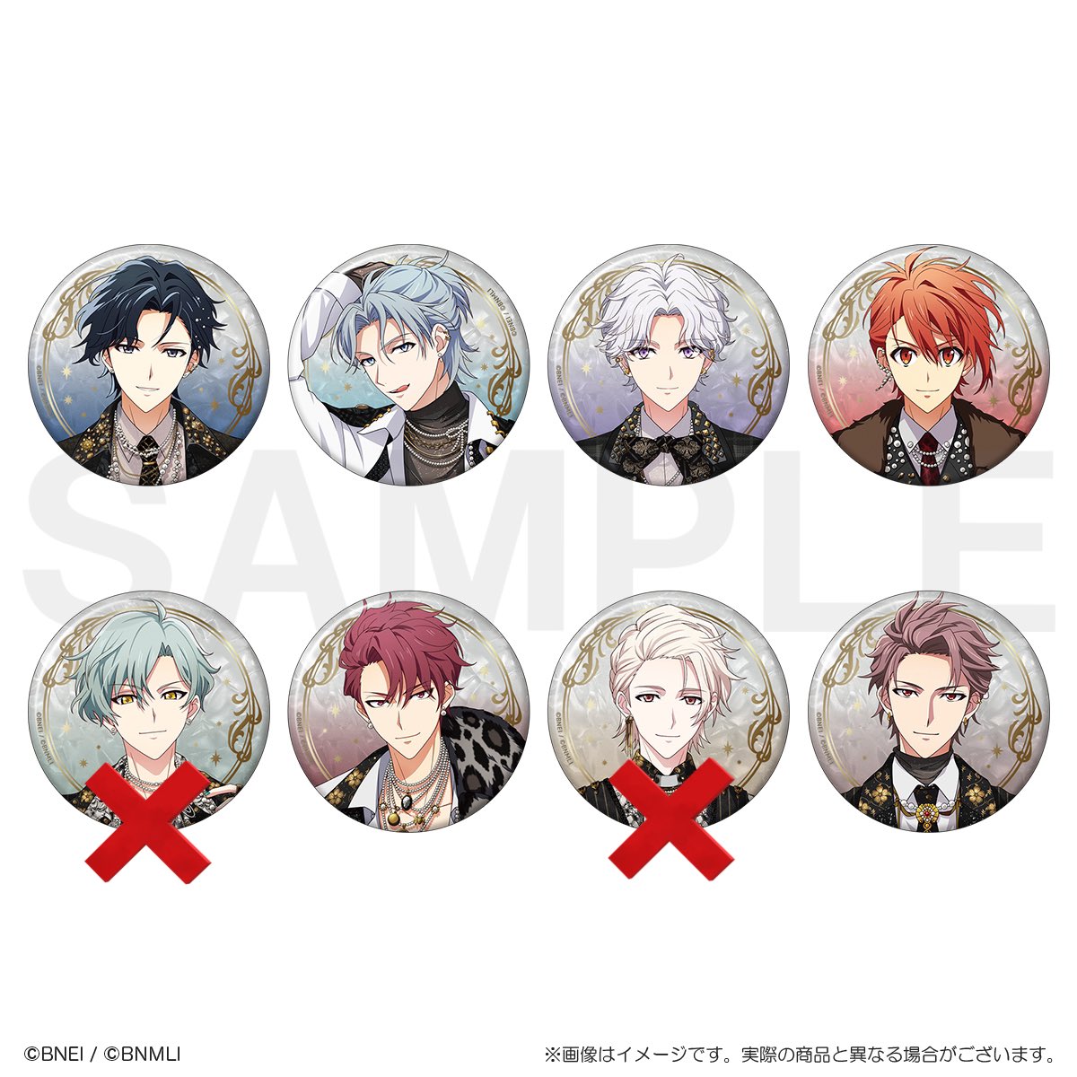 譲渡】アイドリッシュセブン アイナナEXPO 缶バッジコレクション A 譲