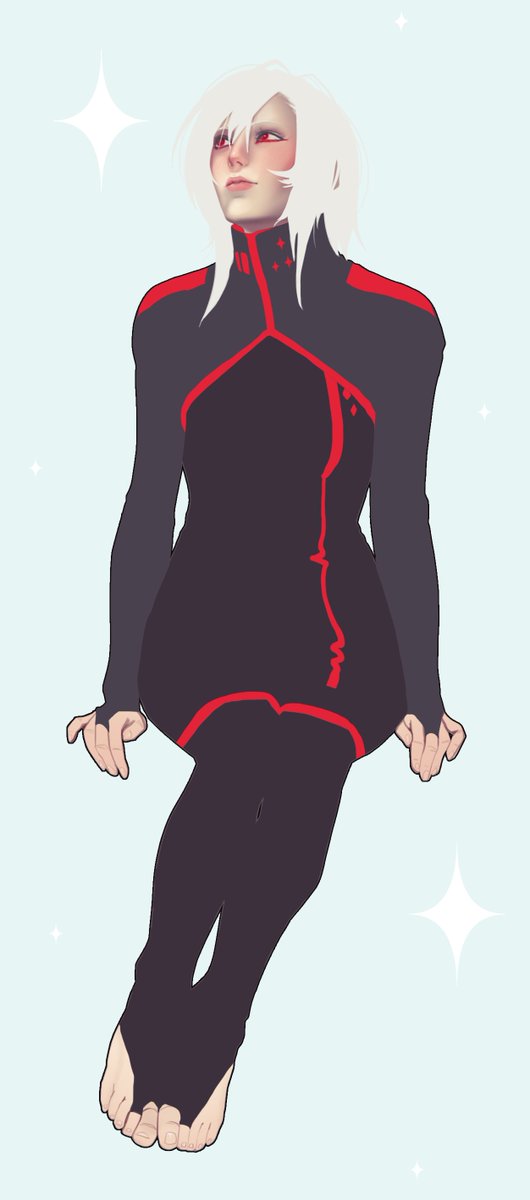 YURMAY_'s tweet image. Pose study! #signalis #art