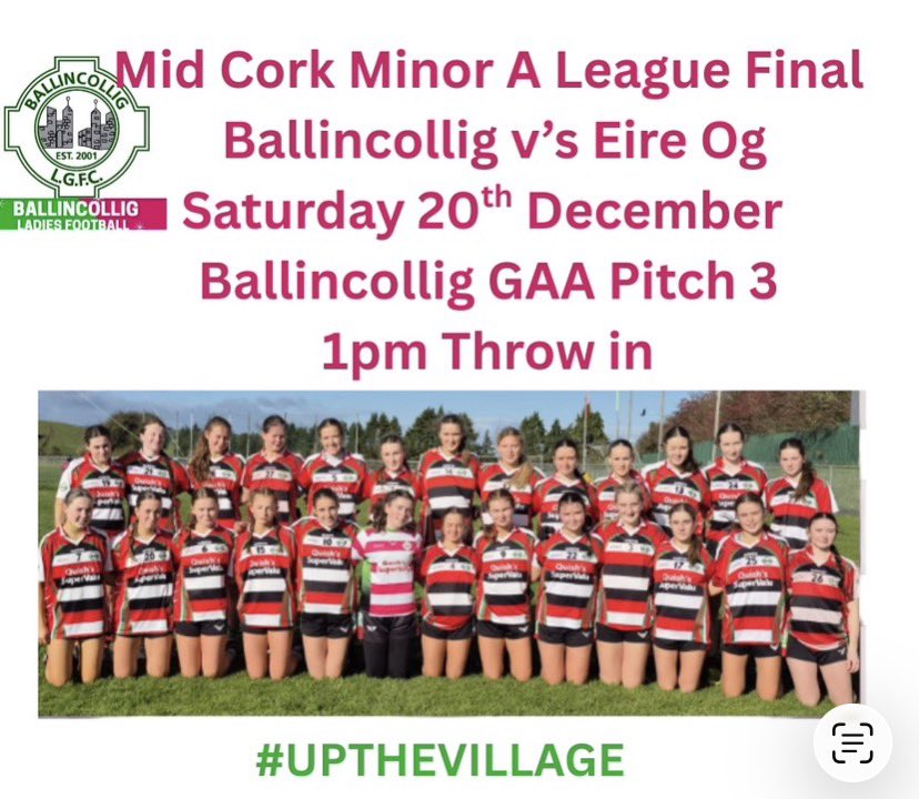 Ballincollig LGFA tweet media