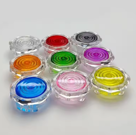 Attasa's tweet image. Sitong シトン スリムメカニカルボタンの取扱を開始しました

八角形の優雅なデザインを採用し、アケコンだけでなく、レバーレスコントローラーなどのケースにも取付可能なスリムタイプの薄型アーケード ボタンです

差込式 24mm / 30mm クリア9色
Kailhスプリング軸 静音
透明八角形枠…