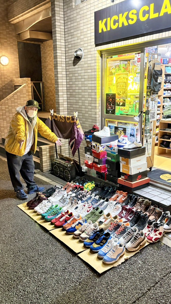 PGforOZMATIC's tweet image. 本日12月18日スニーカー大量入荷👟🔥

#kicksclan
#キックスクラン
#埼玉
#戸田公園
#戸田市
#スニーカー
#アパレル
