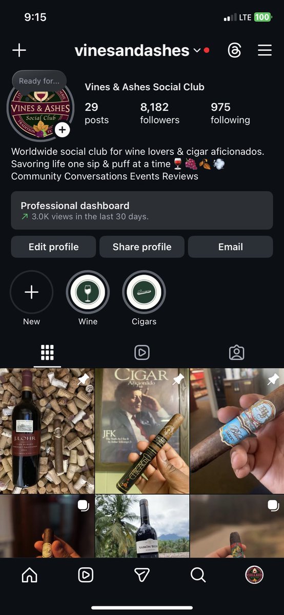vinesandashes's tweet photo. Trying to grow the facebook group and instagram. Can all my cigar and wine lovers help me out by joining the group on Facebook and following the instagram please. I’ll be doing giveaways too https://t.co/WxBEff7gWU