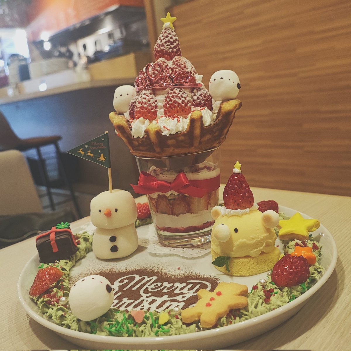 ra20022006's tweet photo. 行きずりの喫茶で可愛いものを食べた🧸 https://t.co/Uv7Ss99GIu