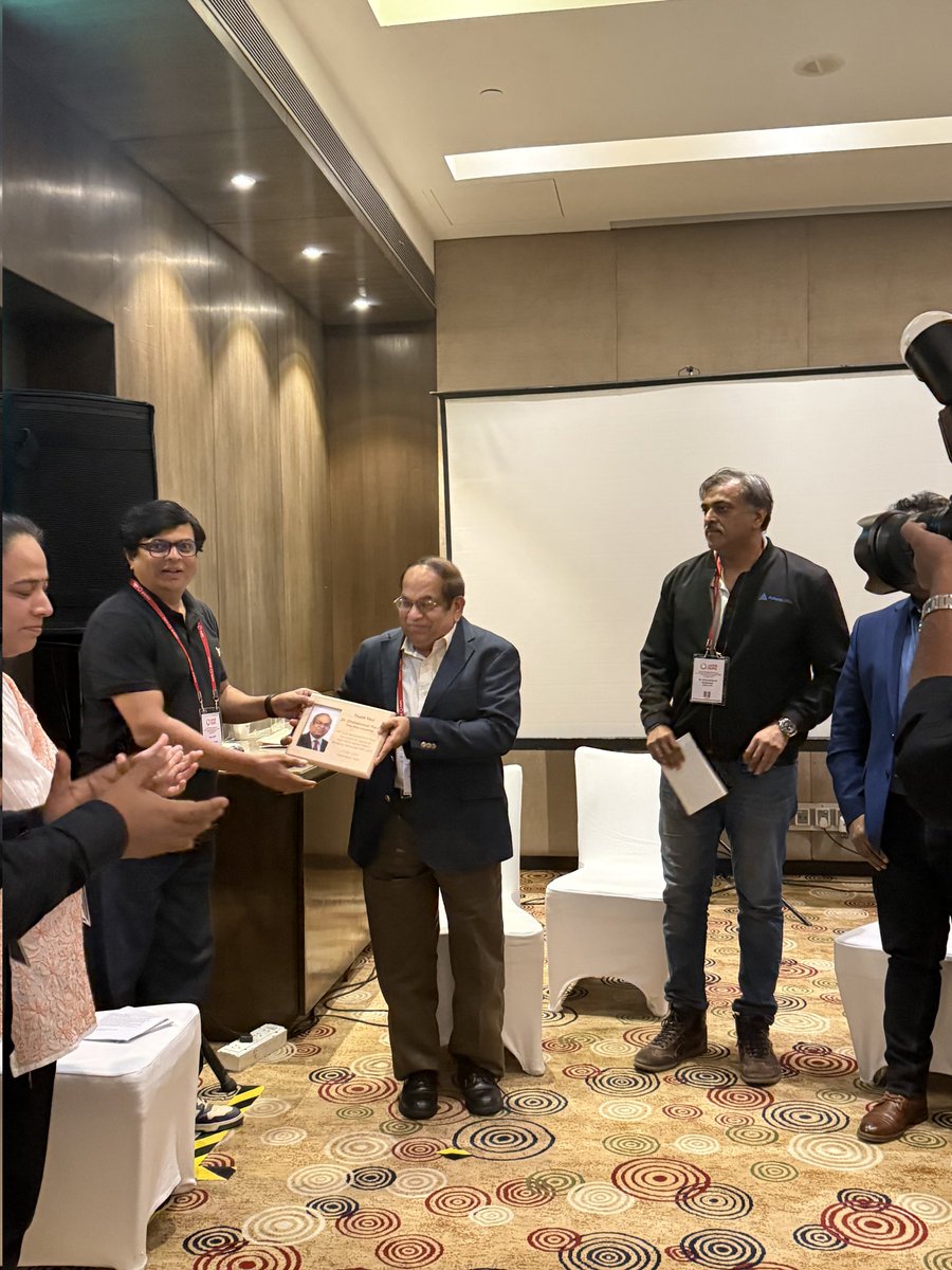 mvapich's tweet photo. We are back again at #HiPC25!! Aside from some upcoming paper and poster presentations, we have @mvapich lab leader DK Panda at the Workshop on High Performance Fabrics! Hope to see folks around!

#MPI #MVAPICH #HPC #AI https://t.co/EFSYG0pMlg