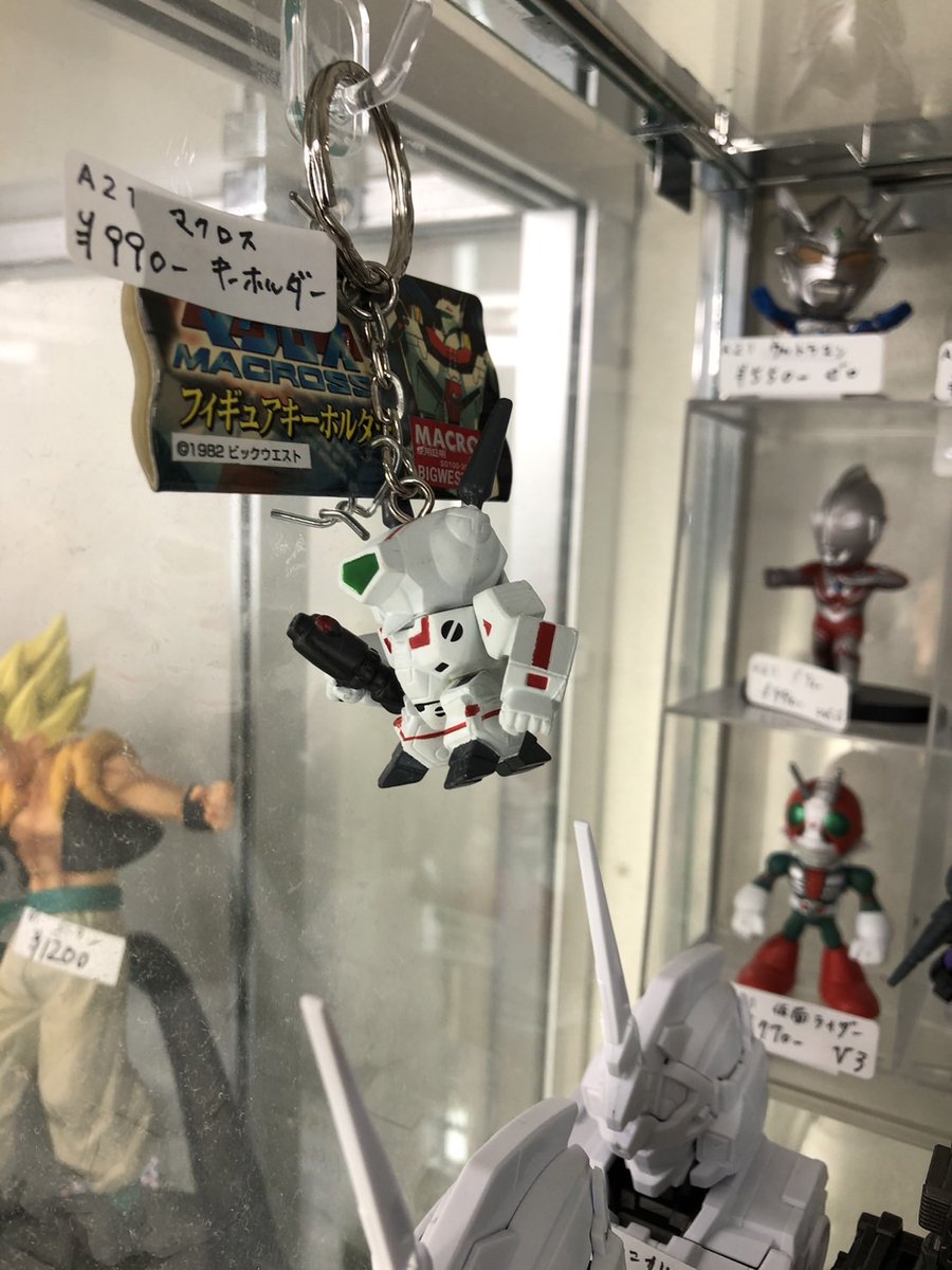 ☆A21ケースに入荷しました!! マクロス フィギュアキーホルダー