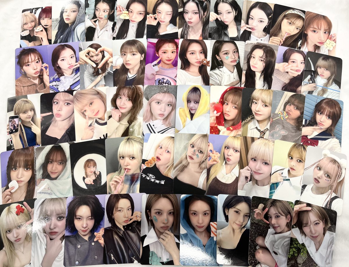 NMIXX We have a large number of store special photo cards in stock
