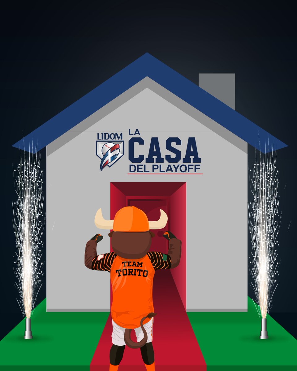 🚨Fanáticas y fanáticos 🚨

¡El segundo integrante de la Casa del PlayOff ya está aquí! 🏠
¿Dónde están los del #TeamTorito? 🐂🔥

#LIDOM #CopaBanreservas