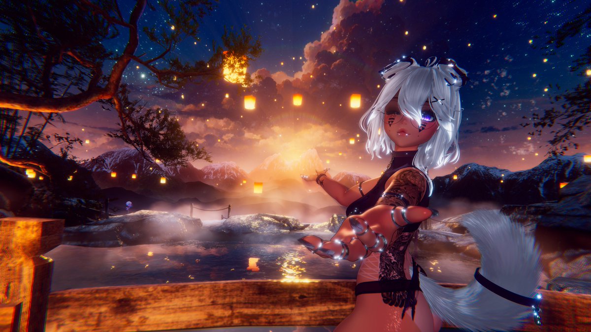 imfimbi's tweet photo. lemme show u the beauty of #VRChat ~ https://t.co/URQfCi7t5d