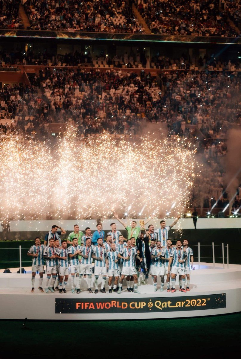 Hace tres años y para toda la vida. 🇦🇷❤️