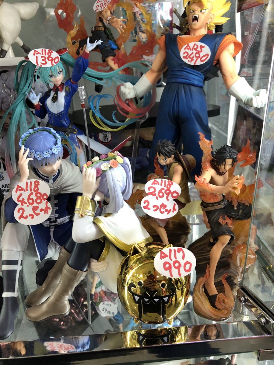 ☆A118ケースに入荷しました!! フィギュア 各種 ・ワンピース ・スパイ