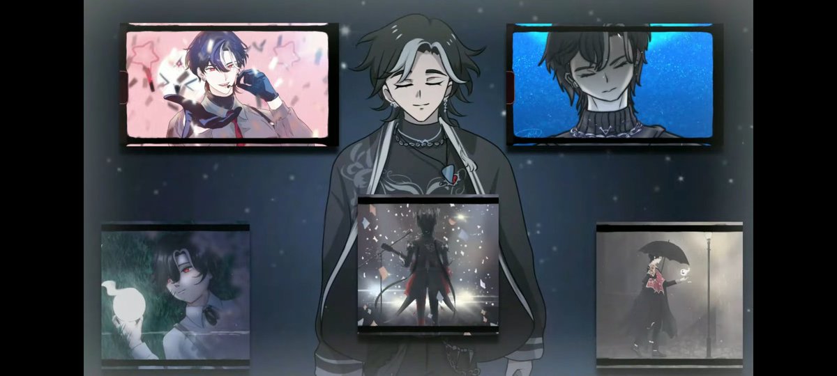 I provided some vocals (+ a little fanart, top right) for this fan