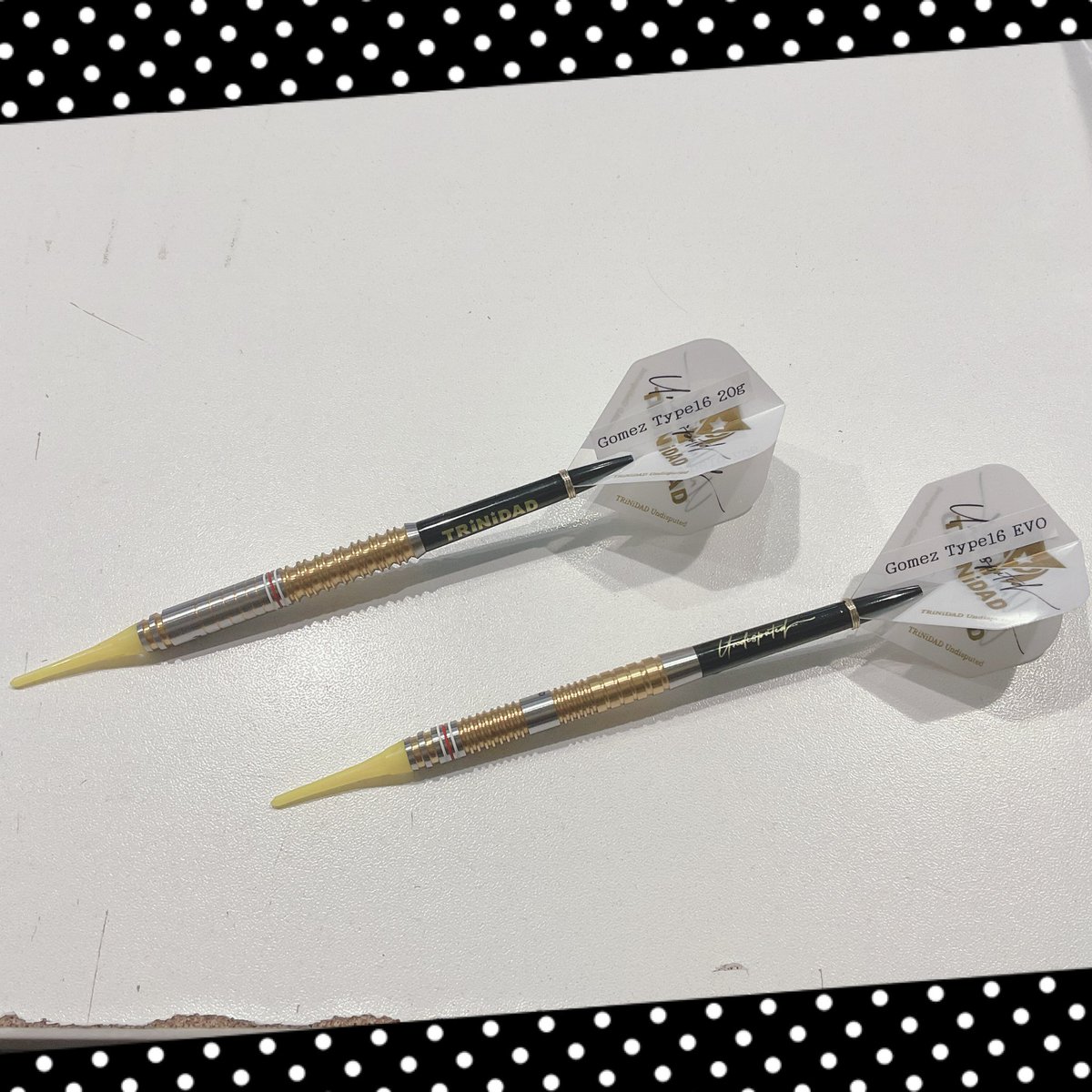 ゴメス10 山田勇樹モデル 2BA 20g 限定モデル バレル【トリニダード】ゴメス10 山田勇樹モデル エスダーツ限定モデル