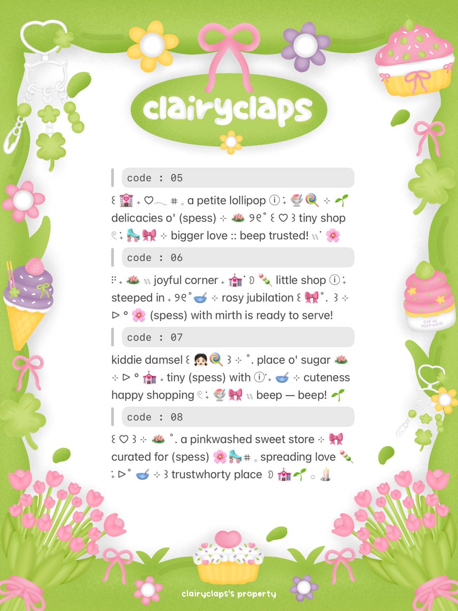 clairyclaps's tweet image. &amp;lt; help repost ♡ &amp;gt; 🏩🍀

𓏲 ࣪˖ heLLO! ⊹ 🪷 𓏭ᱸ𓂂 ada FREE 8 WORDING BIO dalam rangka kak zelena @blueebubblee_  🍡꒰ 👧🏻🎀 ꒱ 𓂂 sedang berbahagia nih! 🌸🗯️

ⓘ ࣪˖ scroll for rules ⬇️

#zonauang