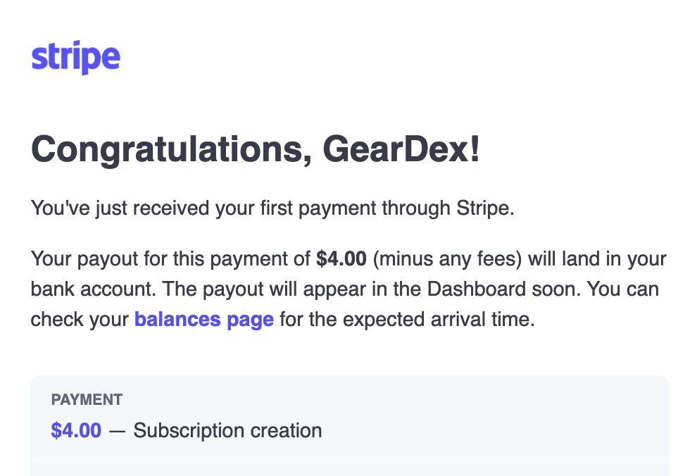 GearDex tweet media