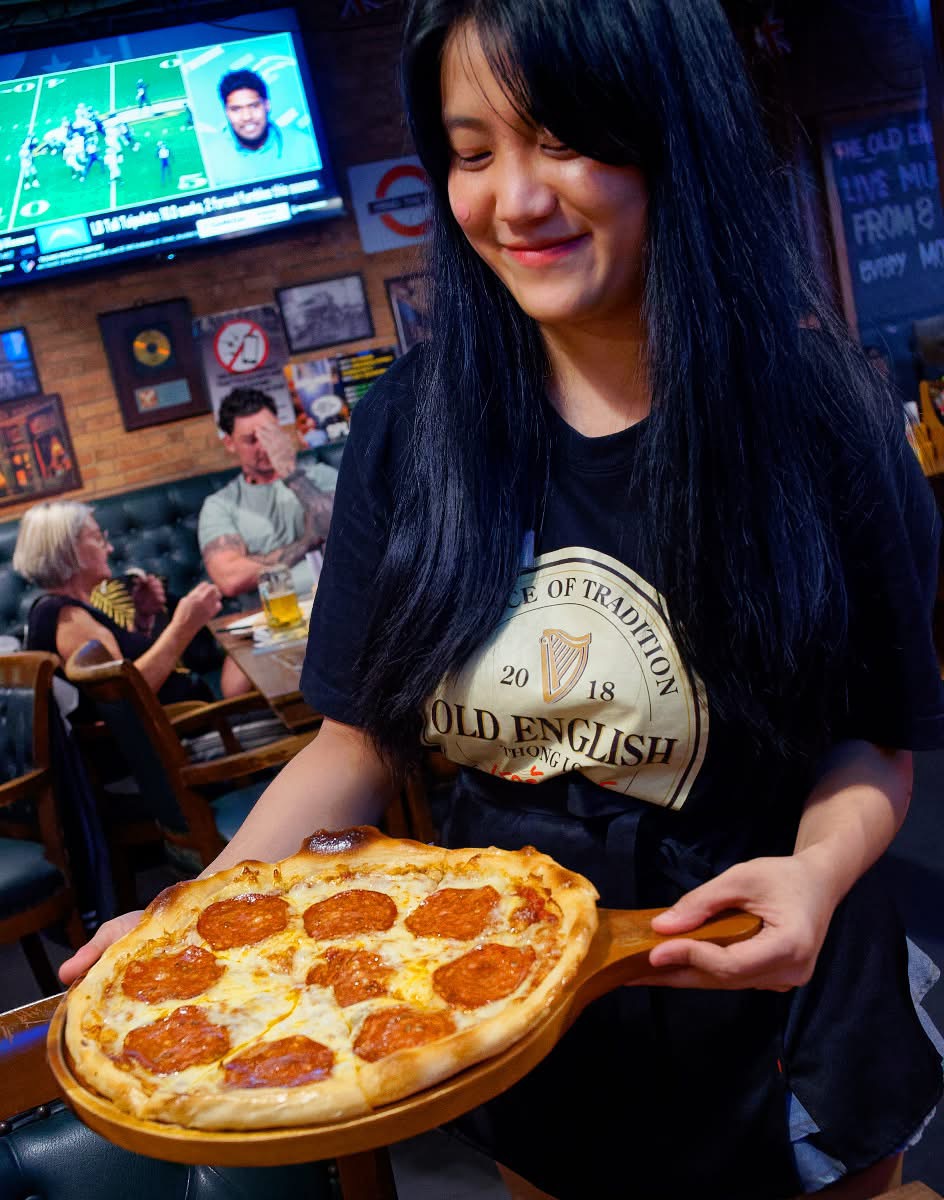 Pizza was first created by Lou Macari when he split some ketchup on some Warburtons bread resulting in the creation of this popular snack.