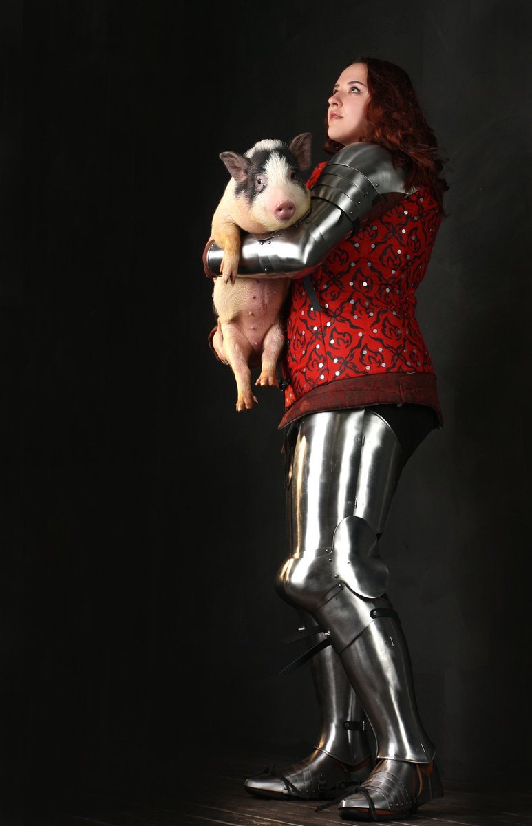 NatoI23406's tweet image. Продолжаем ностальгировать по моему бывшему. 
Бывшему месту работы. 
Арма Московия не пережила войну, а Хрюша к сегодняшнему дню уже, наверное, умерла. 
#medieval #armour