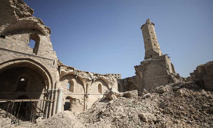 JehadAbusalim's tweet image. Update -- this is what the Great Omari Mosque looks like today: