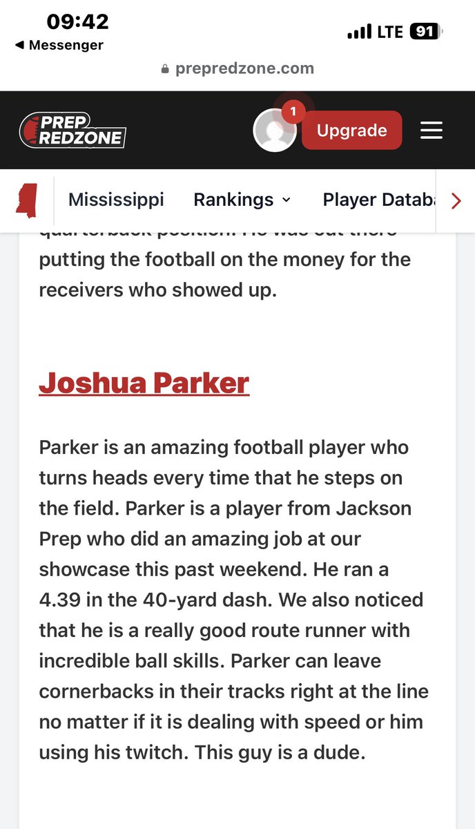 josh_parker2028's tweet image. Ranking update…@PrepRedzoneMS …now the #1 ranked sophomore receiver in the state of Mississippi. 
@goodwin_coach @shayhodge3 @H3_Performance @Coach_CJBailey @MacCorleone74 @ChadSimmons_ @SWiltfong_ @adamgorney @TomLoy247 @samspiegs @CoachKRob21