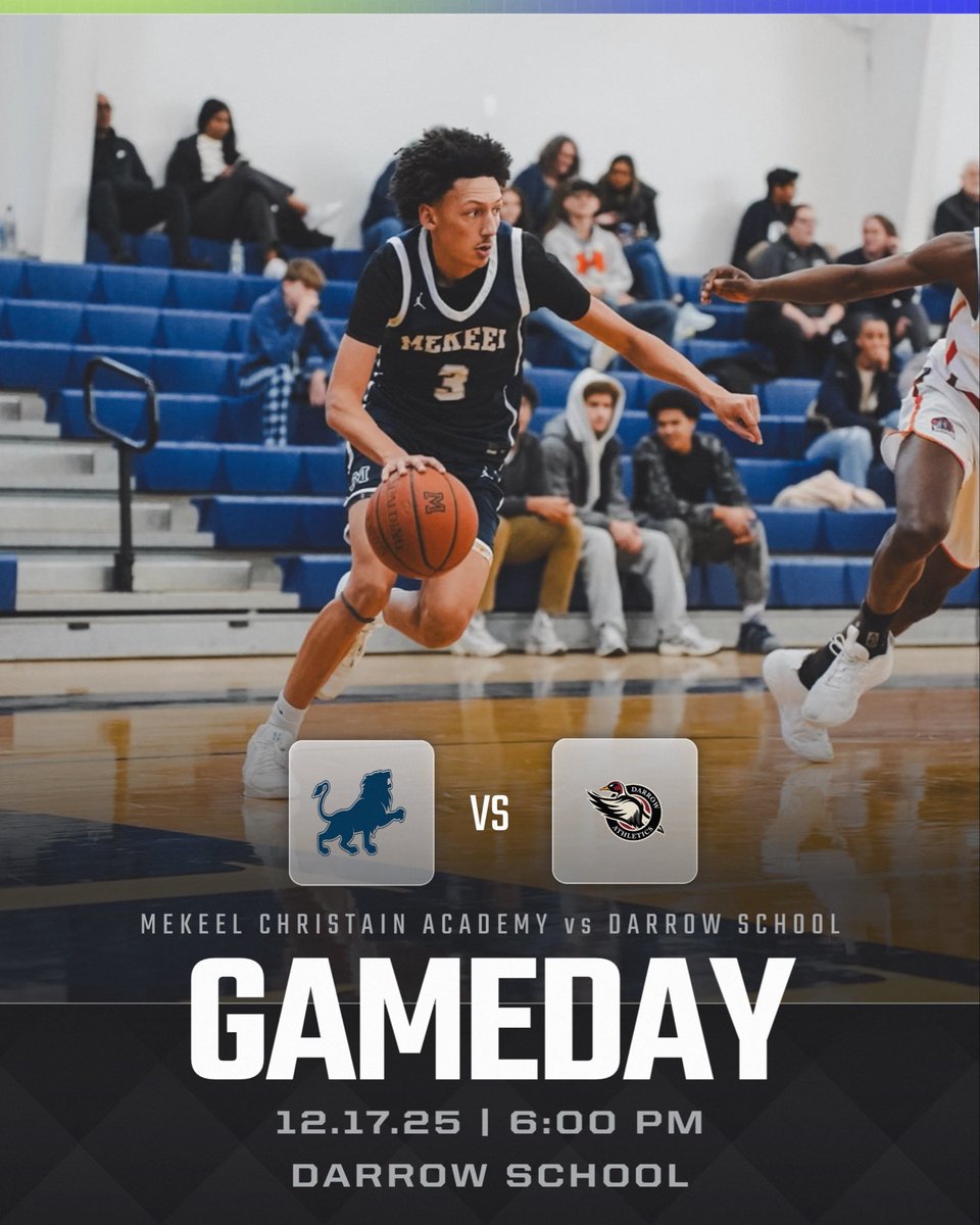 Mekeel_hoops's tweet photo. 🚨GAMEDAY🚨

🆚 Darrow School
⏰ 6:00pm
📍 Darrow School
#lionpride https://t.co/Ufj244Xhez