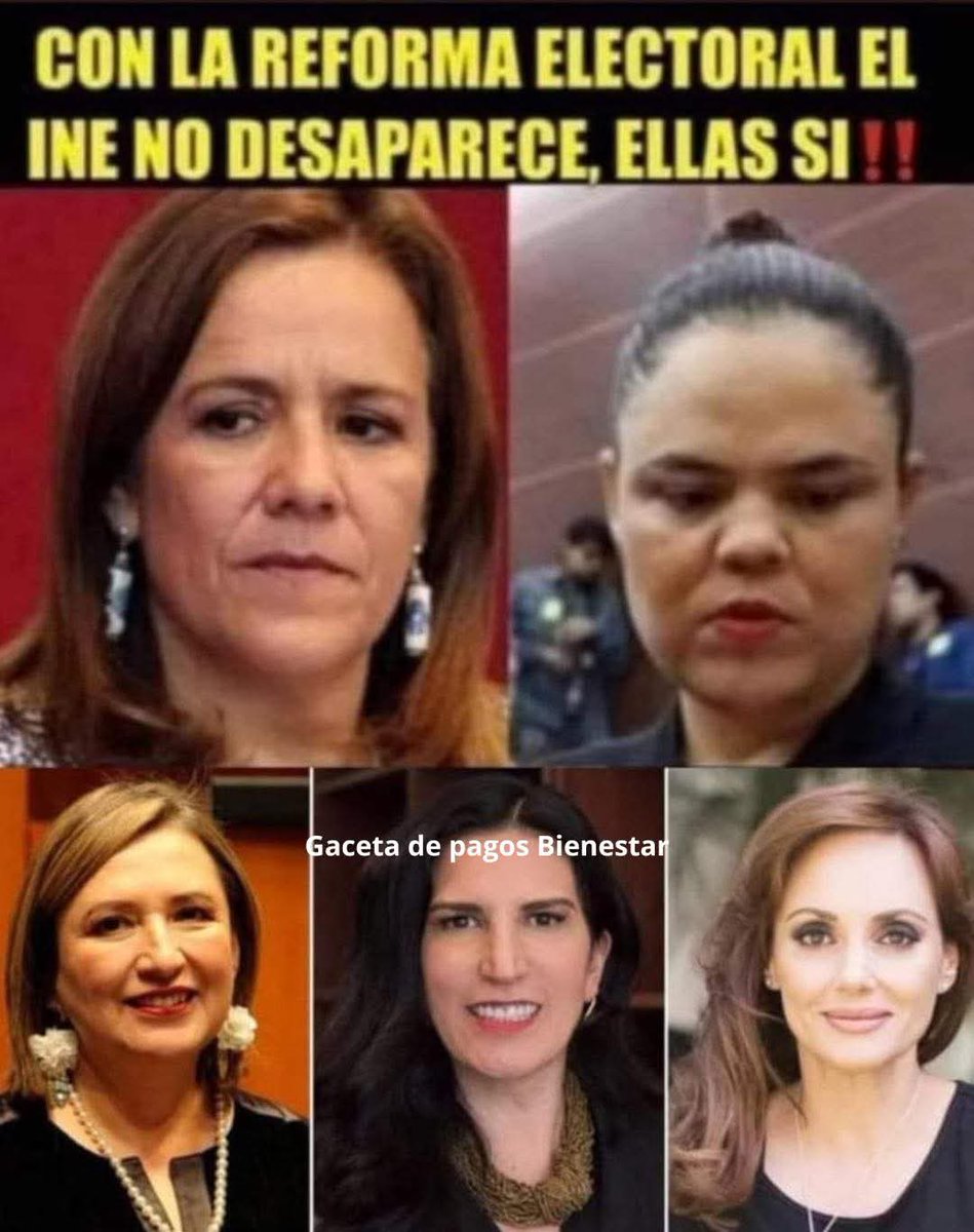Vamos con todo por la reforma electoral. 
Ya no queremos mantenid@s de nuestros impuestos.