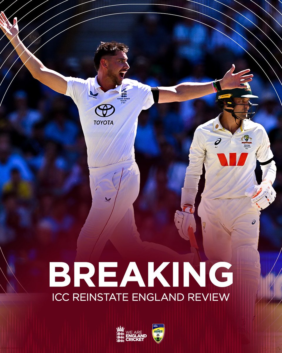 England Cricket tweet media