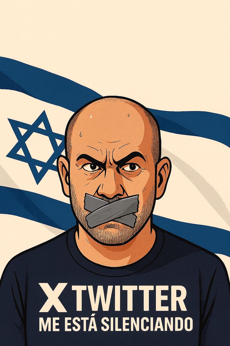 X/Twitter me silencia por decir la verdad.
Ayúdame a mover el algoritmo:

💬 comentá
❤️ dale like
📌 guarda
🔁 compartí

Tu voz mantiene viva la mía. 🇮🇱💙

Me silencian porque la verdad incomoda 😡
Me esconden y me transforman en fantasma para que no aparezca 👻
❌ Pero no me voy