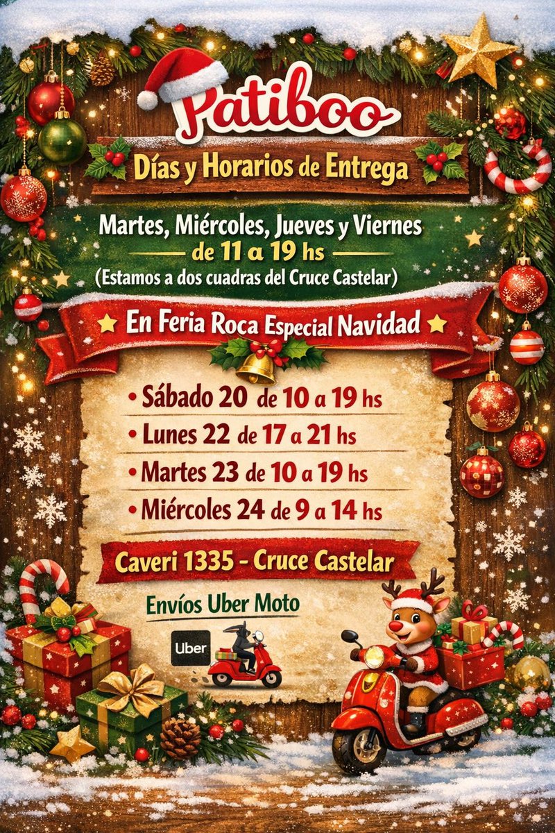 patiboo1's tweet photo. Esta semana estamos a pleno hace tu pedido https://t.co/8983ir2sqC