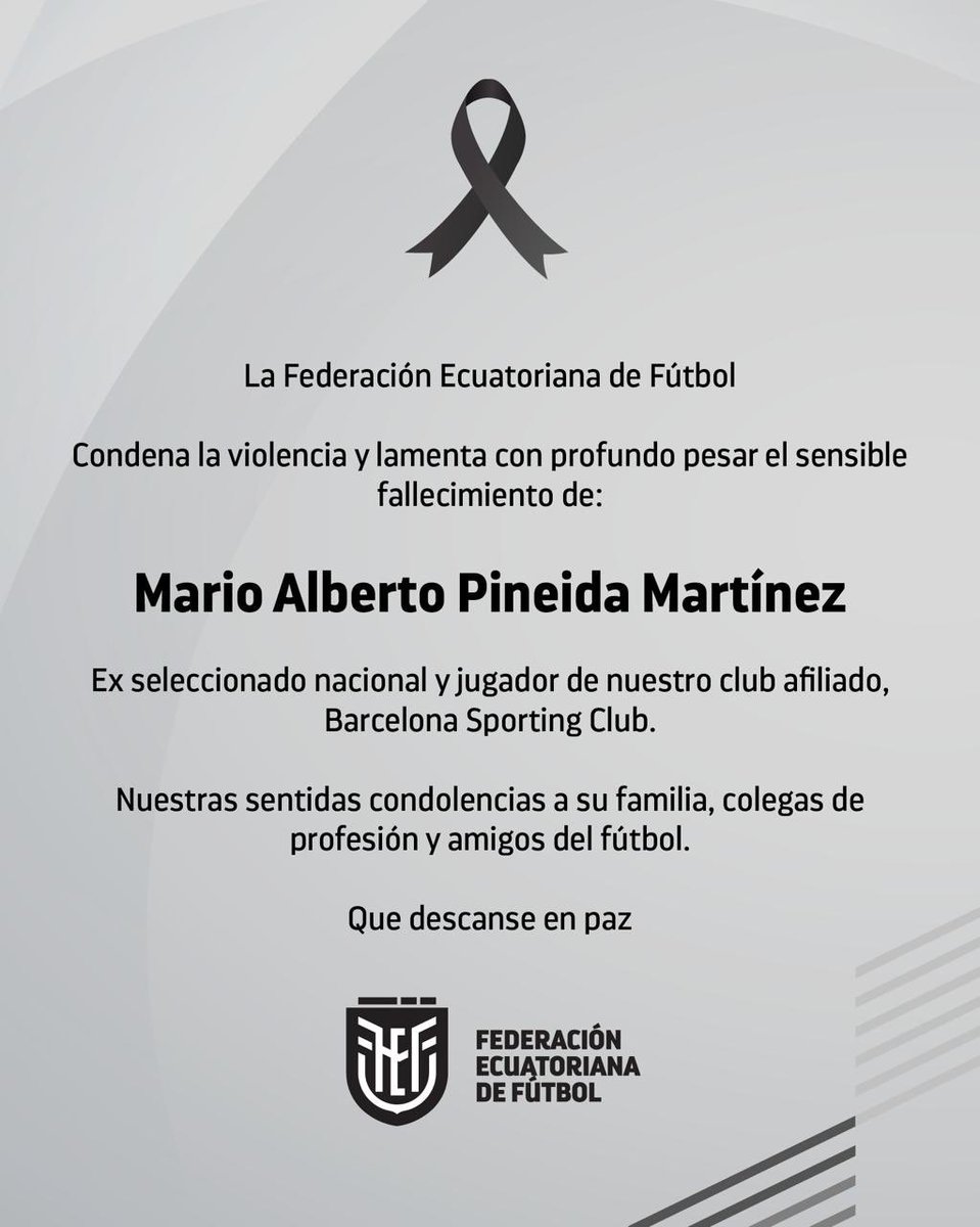 FEFecuador's tweet image. 🕊️