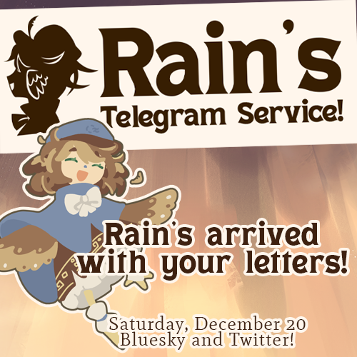 vnstudioelan's tweet photo. Rain has a telegram for you! ✉️

This Saturday, we'll be posting the telegrams Rain received where she'll read them out loud and share her thoughts 💕 https://t.co/uEf21fNYYY