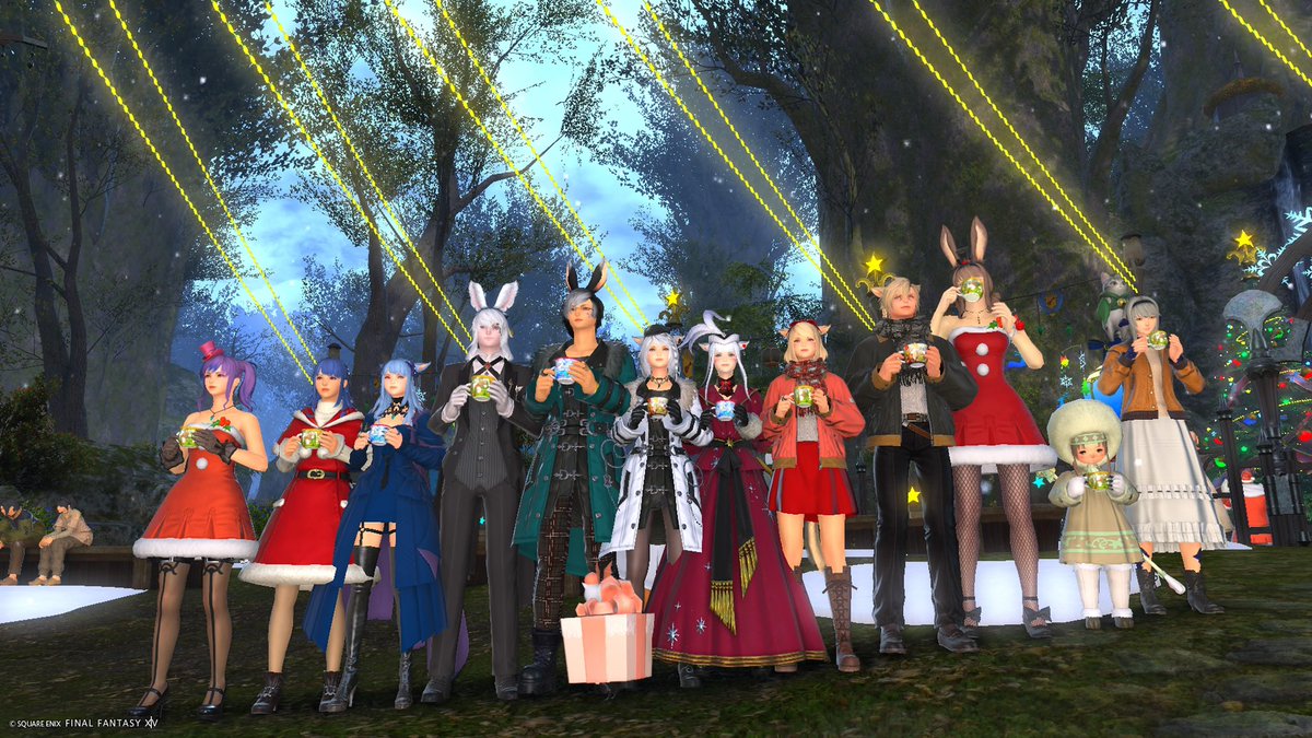 Reol_FF14's tweet photo. FF優しい世界
イベクエ終わってエモートしてたらいつの間にか集まる( ᵒ̴̶̷̤◦ᵒ̴̶̷̤ ) https://t.co/AnQYawmWg1
