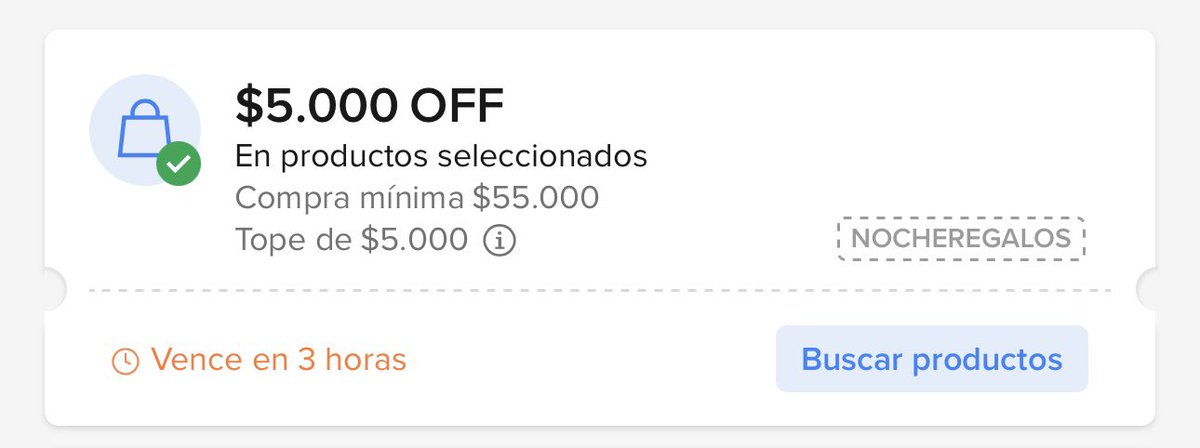 tbdescuentos's tweet image. Cupón extra para usar en mercado libre 
Ig: Tebuscodescuentos 

mercadolibre.com/sec/1GJ3MCy

#cupon #nike #mercadolibre #mercadolibrearg #mercadolibreargentina #argentina #wanda #bondibeach