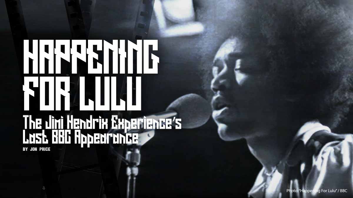 JimiHendrix's tweet photo. On January 4, 1969 The Jimi Hendrix Experience turned the BBC upside down during an appearance on "Happening For Lulu."  It marked their last BBC appearance and made TV history in the process.

https://t.co/7BhZyqogsv

#JimiHendrix #Lulu #BBC #BBCSessions #England #London #UK https://t.co/5KosxaA8Wo