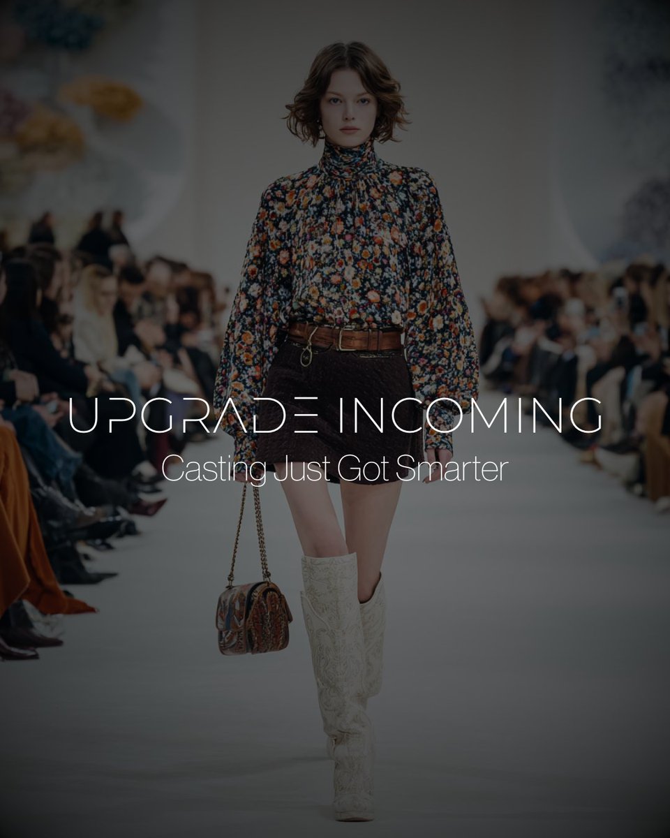 firstfaceapp's tweet image. Something big is coming to First Face.
You asked, we listened! Fewer steps. Less friction. A faster way to manage your model casting. Stay tuned - this one’s worth the wait!

#FirstFace #FashionRevolution