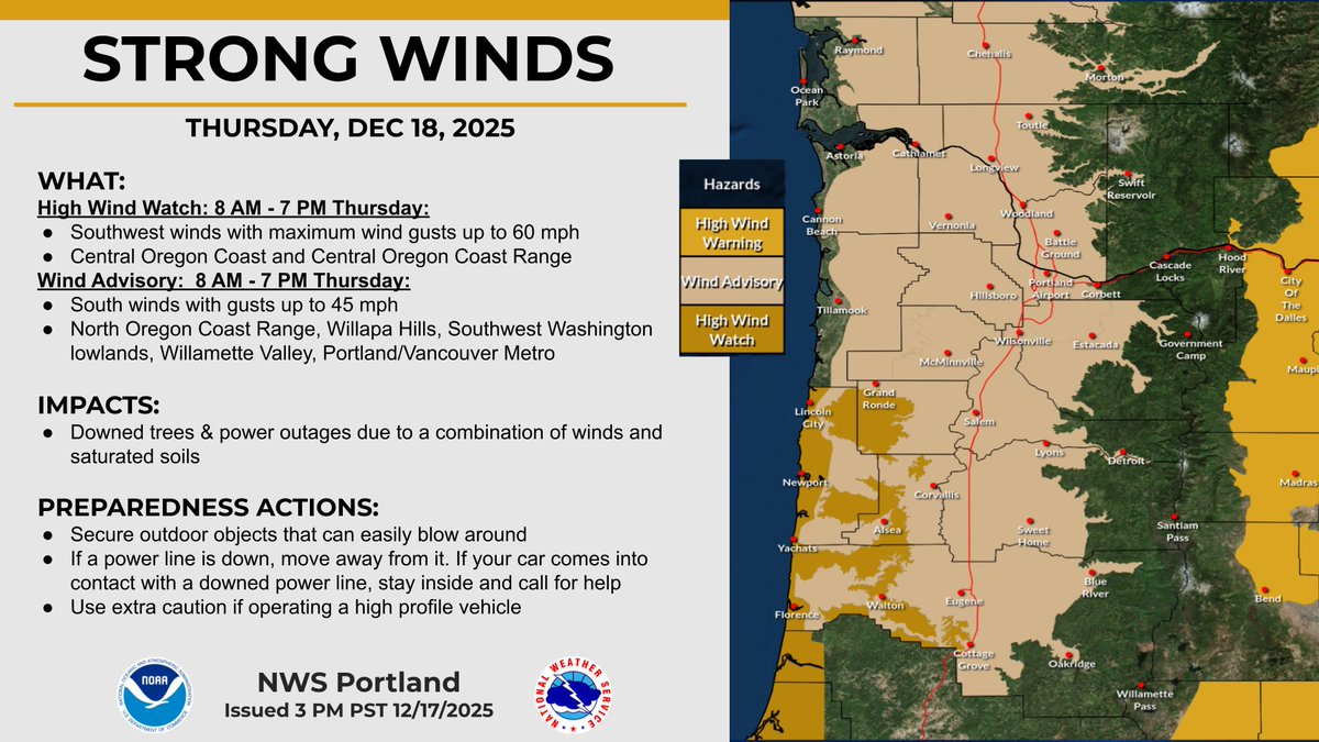NWS Portland tweet media