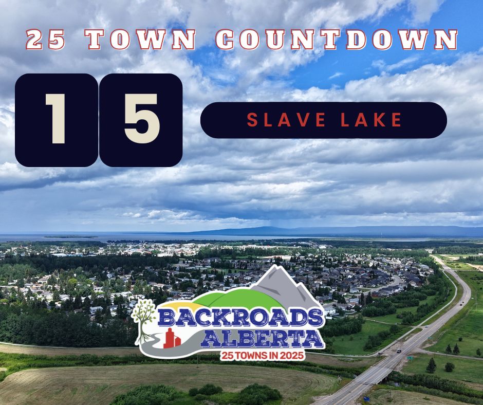 Stop 15 — Slave Lake delivered contrast in the best way.
Calm beauty of Lesser Slave Lake... at the doorstep of Northern Alberta's wilderness.
And then there’s the event we came for…
A demolition derby... Loud. Messy. And an absolute blast to watch. #explorealberta #slavelake