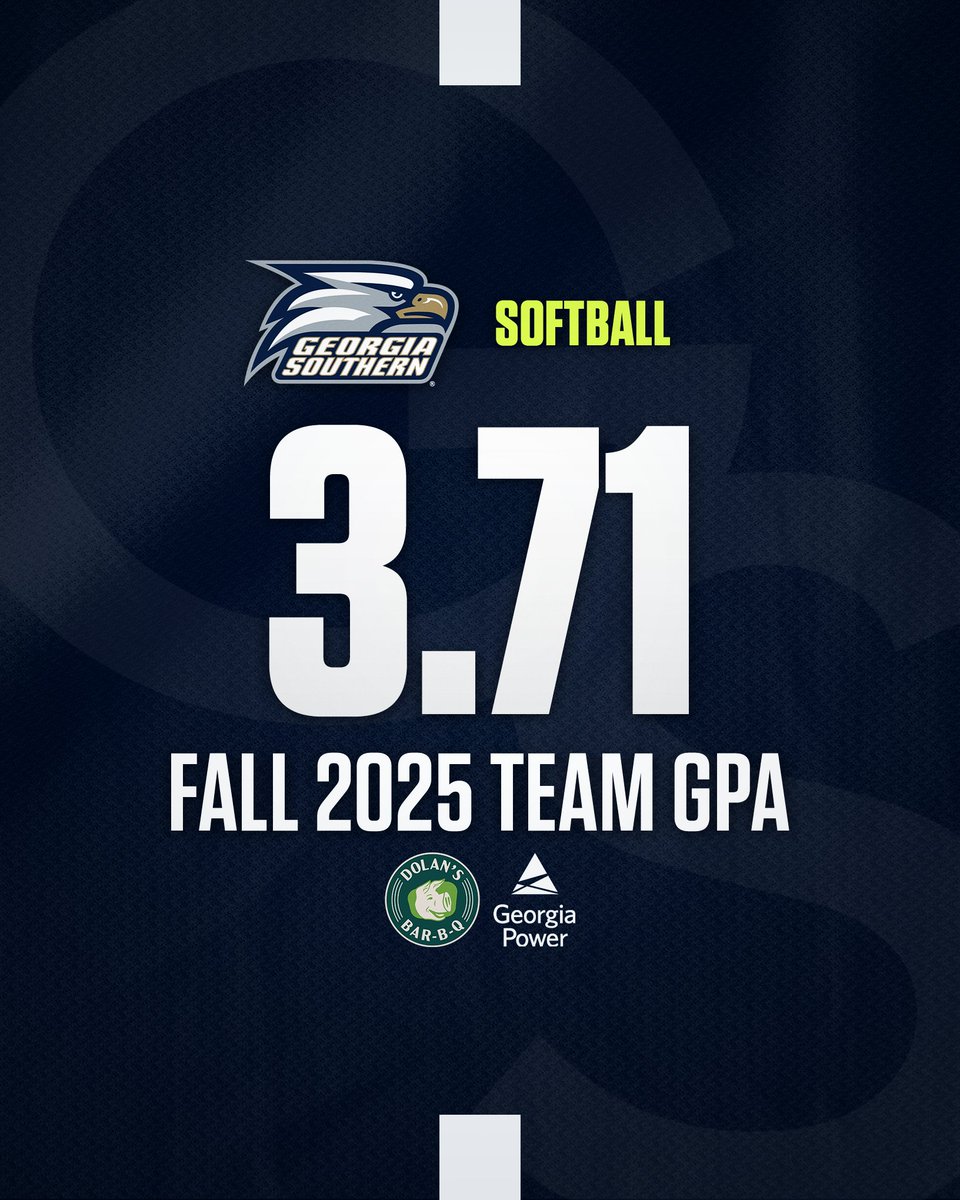 Georgia Southern Softball tweet media