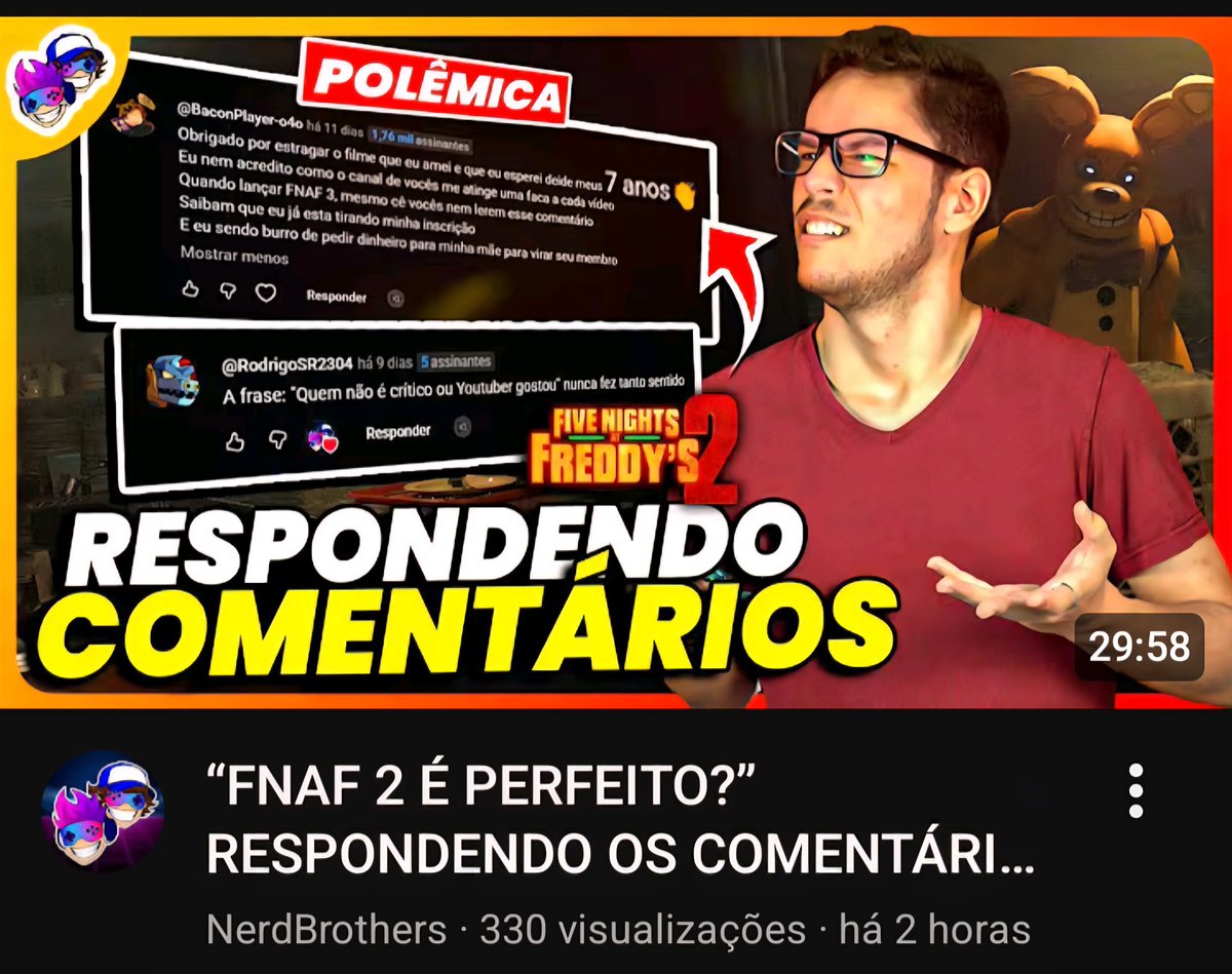 C4rlosmeira's tweet photo. @NerdBrotherstv top vídeos para fazer rir kkkkkkkkkkkkkkkkkkkkkkkkkkkkkkkkkkkkkkkkkkkkkkkkkkkkkkkkkkkkkkk 

E novamente como falei na sua live, o primeiro filme foi estabelecido que era um universo alternativo e como que vocês querem que seja fiel se é uma outra linha? https://t.co/iXnc4rxhmX