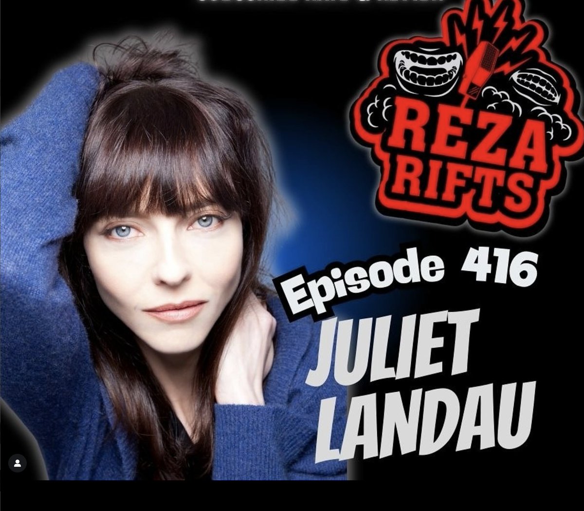 julietlandau's tweet photo. I had the best time chatting with @Keithreza on his Reza Rifts podcast!!!

Listen here: https://t.co/t7xamO54rd https://t.co/TBgKYqhT3K