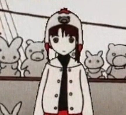 Eledrock's tweet photo. @CryptoCyberia @Ty_in_The_Wired Thx, I haven't finished the drawing yet, I hope to more draw Lain looking tired. looked tired 👇🤓 https://t.co/019YEYTV0p