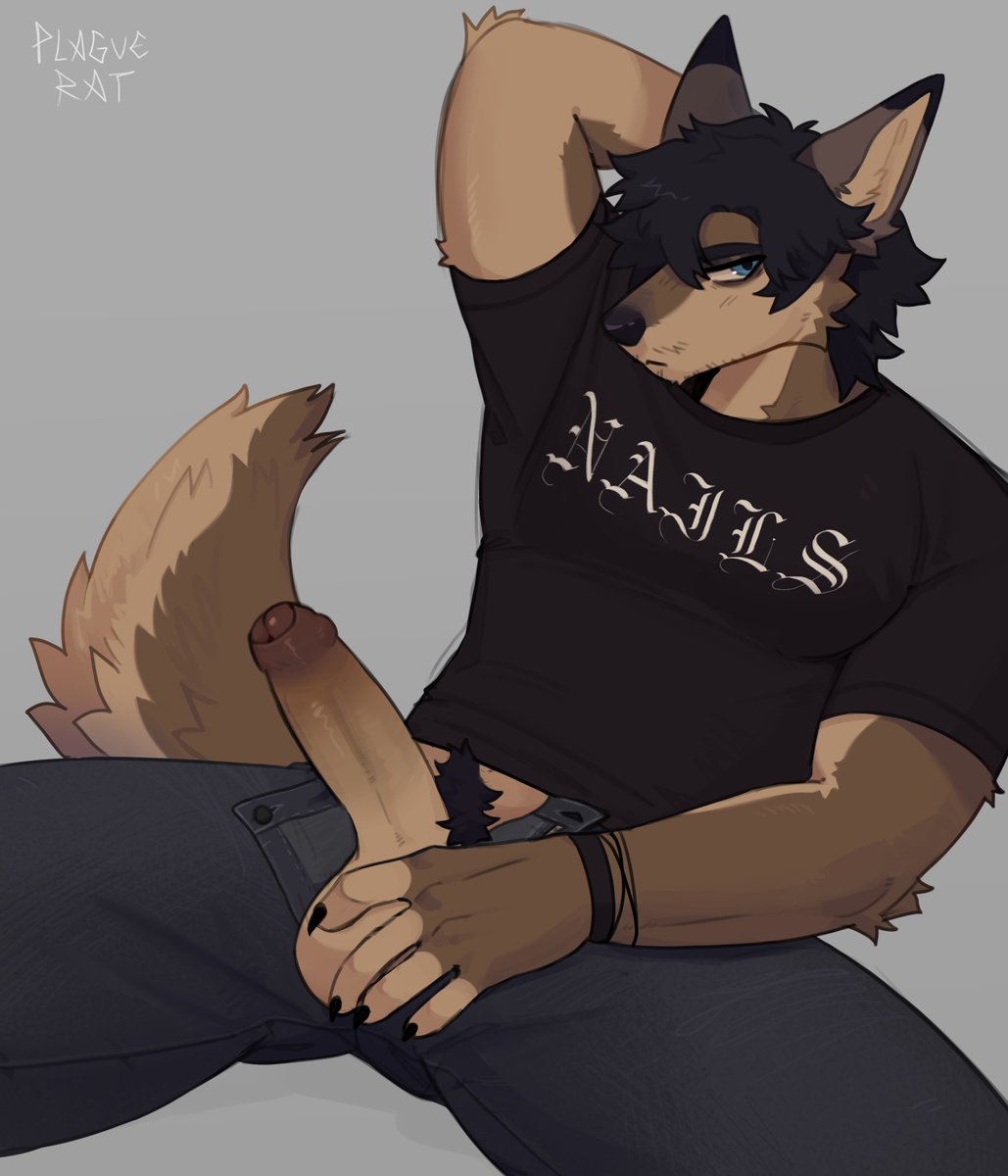 y3rzr0's tweet photo. A huge thank you to @Plague_R4tt for this incredible portrayal of Blaze! Go give them a follow and show some support!

Now I just need someone to lick up the mess I made... https://t.co/K1n1YYWYTT