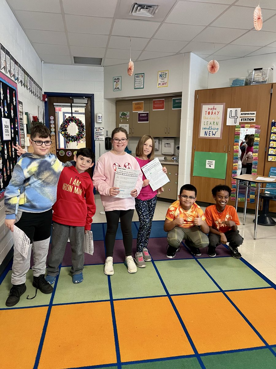 mrsspinosclass's tweet photo. Reader’s Theater was a success! 📚🎭 Our students worked hard to practice fluent reading, expression, and teamwork - and it showed! So proud of the courage, creativity, and collaboration they brought to the stage! https://t.co/6e3oaXKrv1